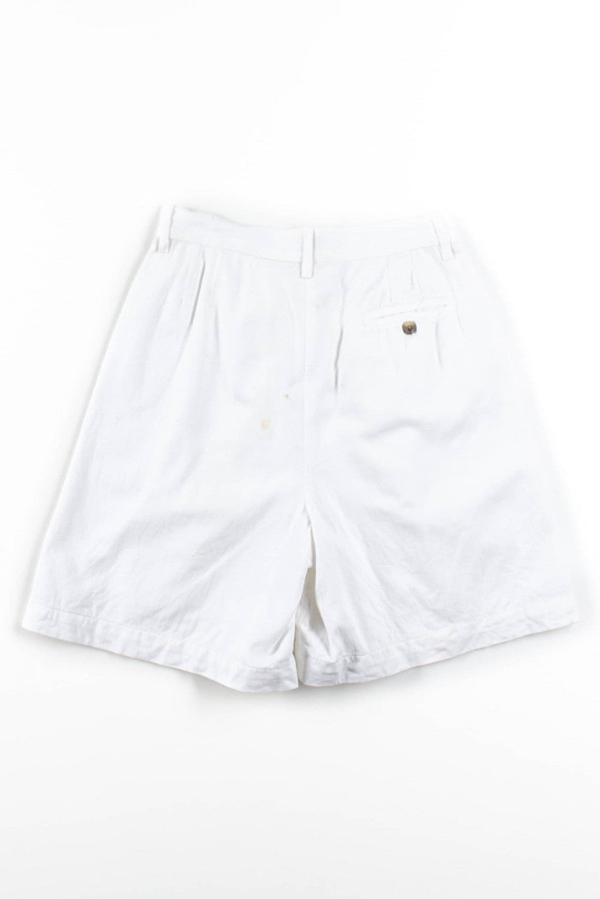 Vintage Pleated Bermuda Short