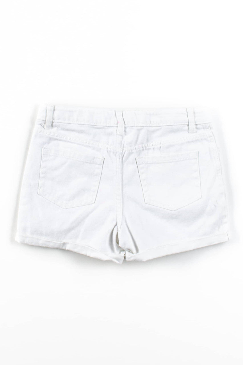 Vintage Cuffed Low Rise Denim Short