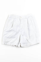 Vintage White Pleated Short