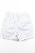 Vintage White Pleated Short