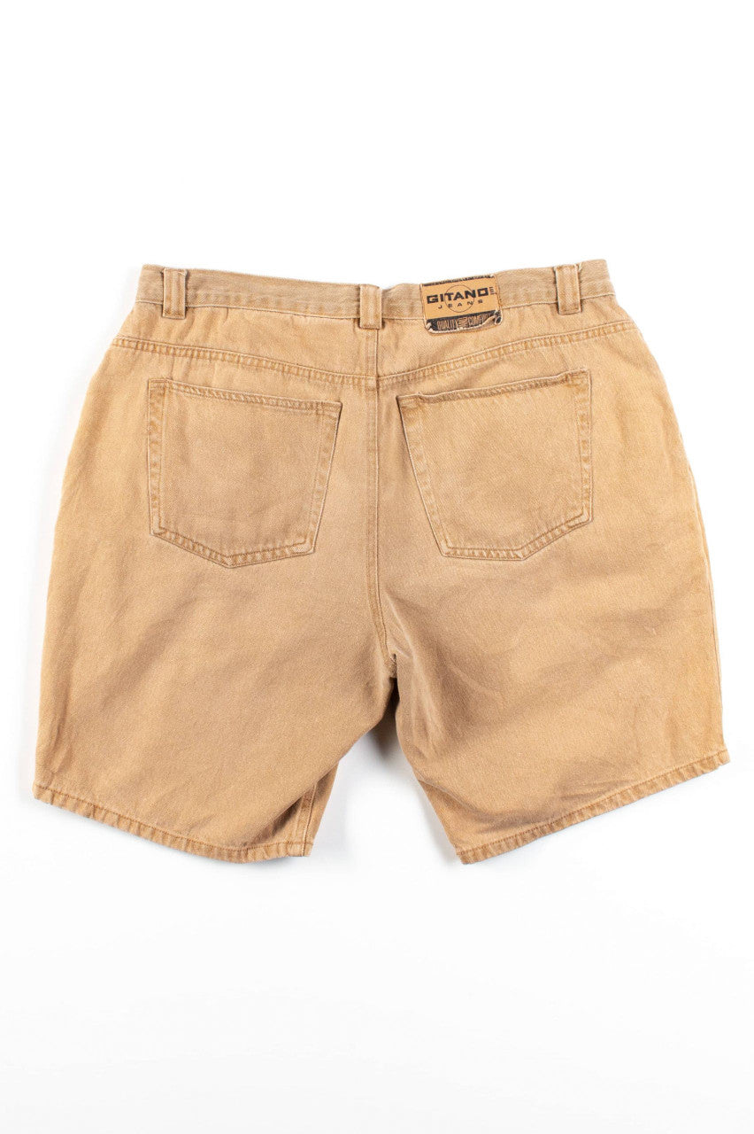 Vintage Gitano Khaki Denim Short