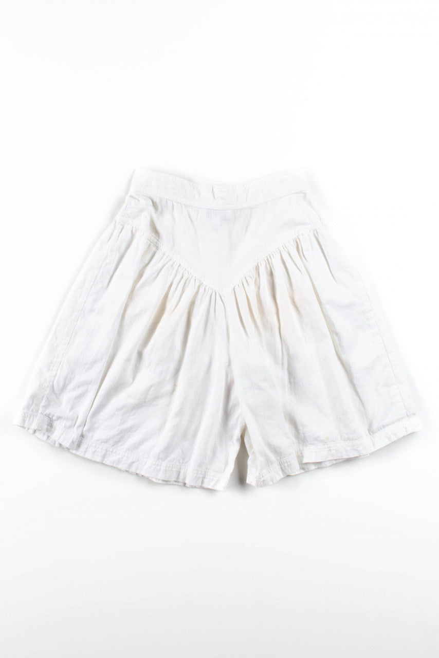 Vintage High Rise Flared Short