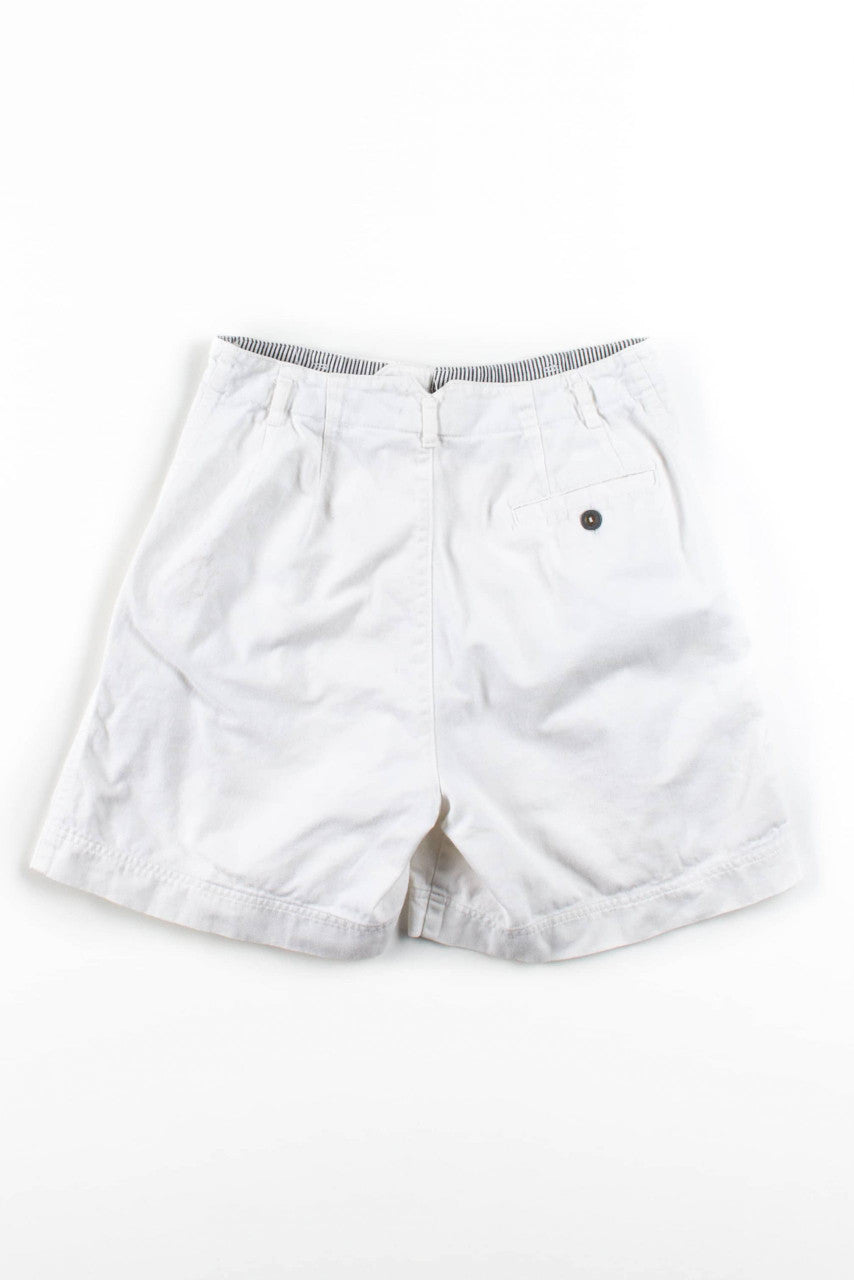 Vintage Pleated Cotton Short