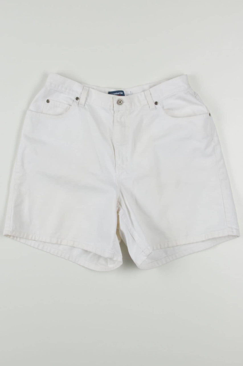 White Liz Claiborne Denim Shorts (sz. 14)