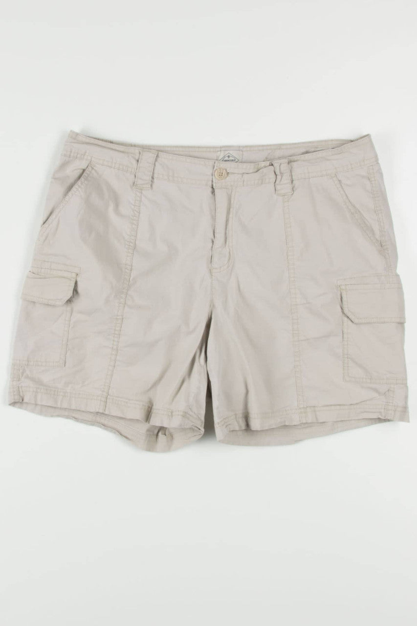 Women's Khaki Cargo Shorts (sz. 18W)
