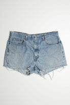 Vintage Levi's Blue Denim Shorts 1