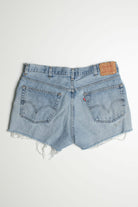 Vintage Levi's Blue Denim Shorts 1
