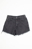 Vintage Black Wrangler Denim Shorts