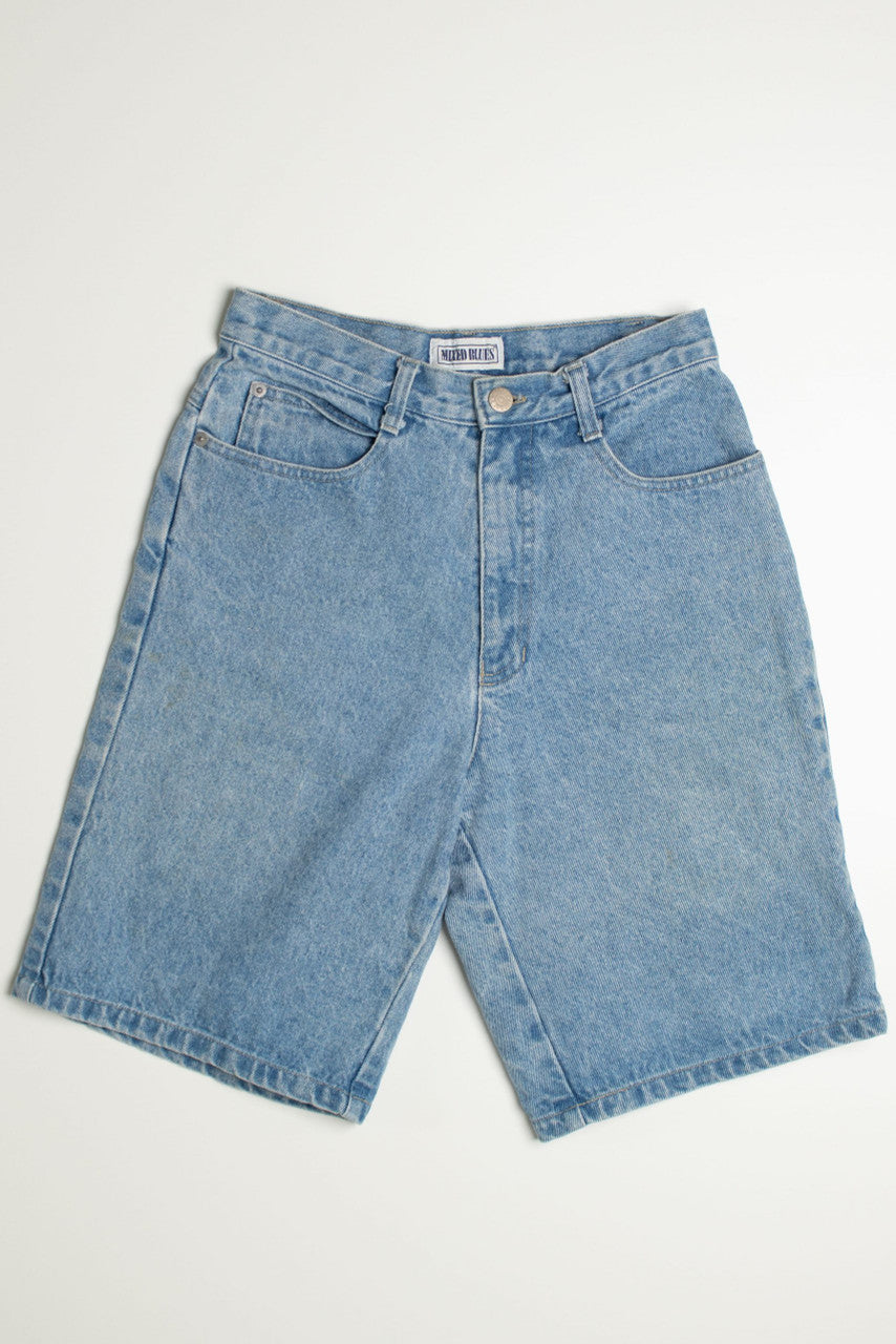 Vintage Mixed Blues Short