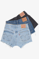Levi’s 501 Button Fly Denim Cut Off Shorts