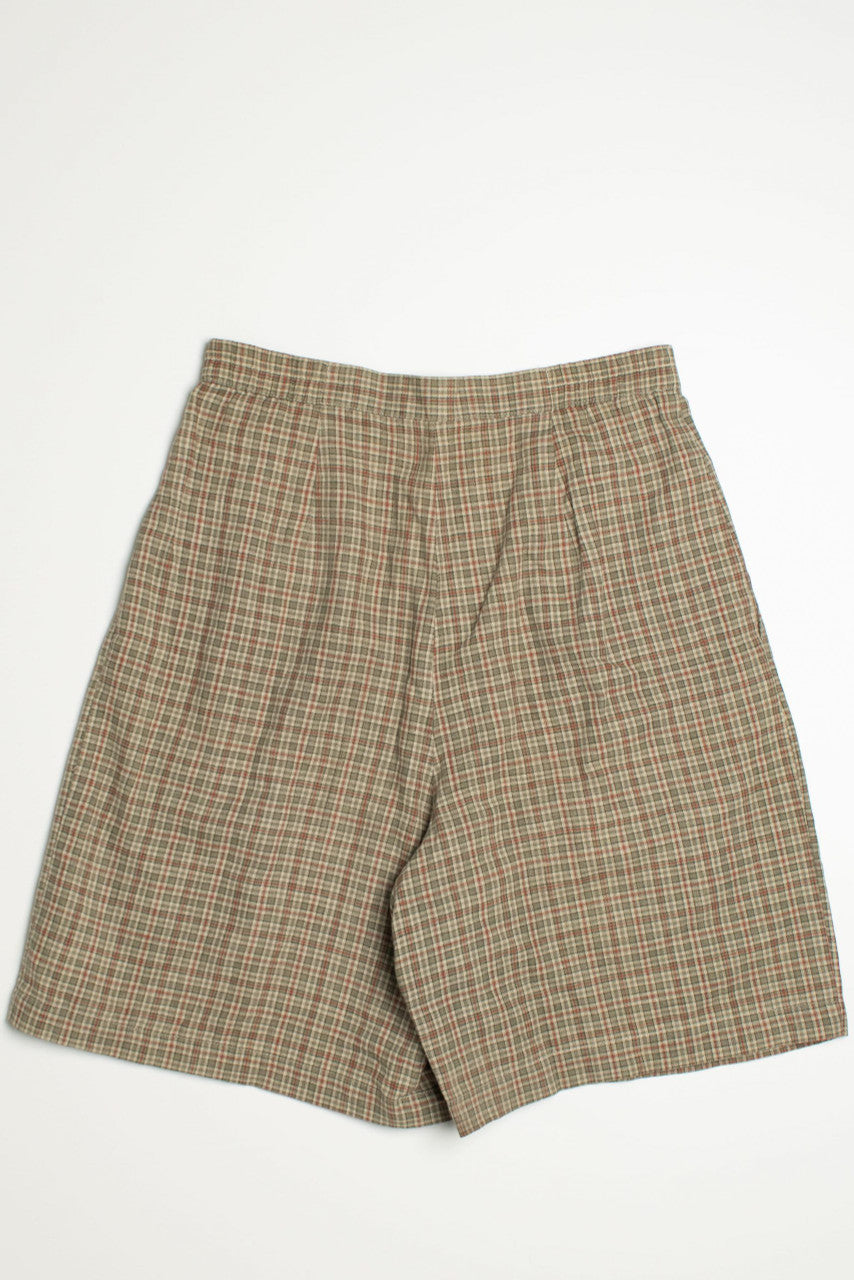 Vintage Plaid Short