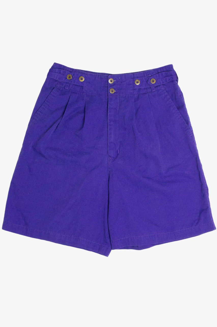 Crazy Purple High Waisted Bonjour Shorts (sz. 9/10)