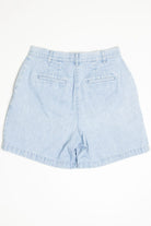 Pleated Light Chambray Shorts (sz. 8)