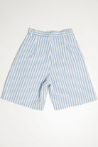 Vintage High Waisted Pinstripe Memphis Shorts (sz. 7/8)