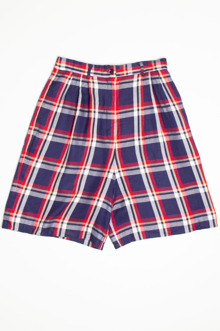 Plaid Pendleton Bermuda Shorts (sz. 8)