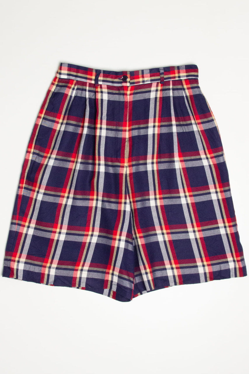 Plaid Pendleton Bermuda Shorts (sz. 8)