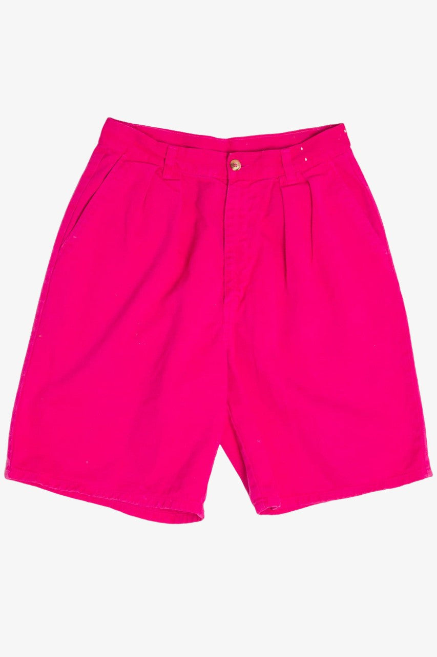 Pink Duck Head High Waisted Shorts
