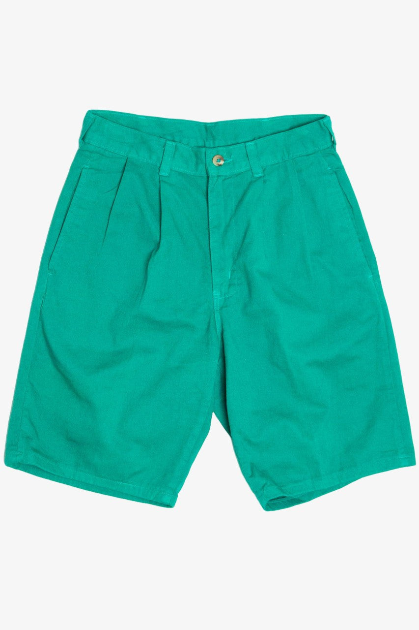 Green Duck Head High Waisted Shorts (sz. W 28)