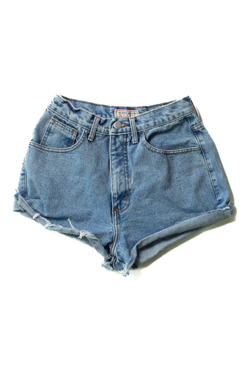 Vintage Guess Cutoff Denim Shorts (sz. 28)