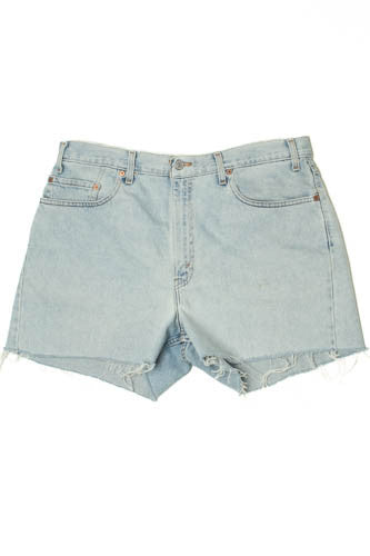 Vintage 1990's Levi's Denim Cutoff Shorts (Sz. 38)