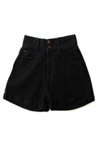 Vintage Black High Waisted l.e.i. Shorts (1990s)