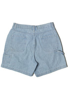 Light Wash Denim Carpenter Shorts
