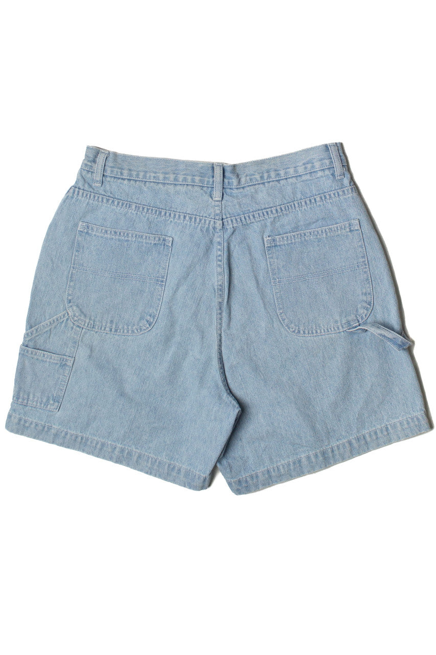 Light Wash Denim Carpenter Shorts