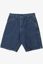 Dark Wash Denim Wrangler Carpenter Shorts