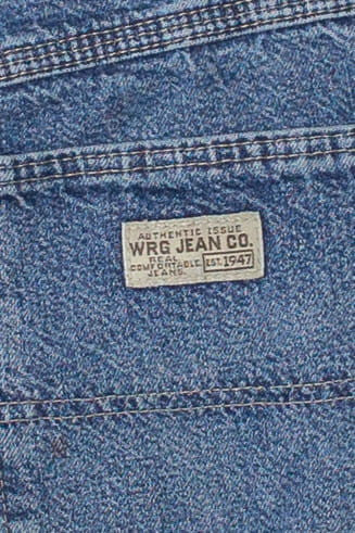 Medium Wash Denim Wrangler Carpenter Shorts