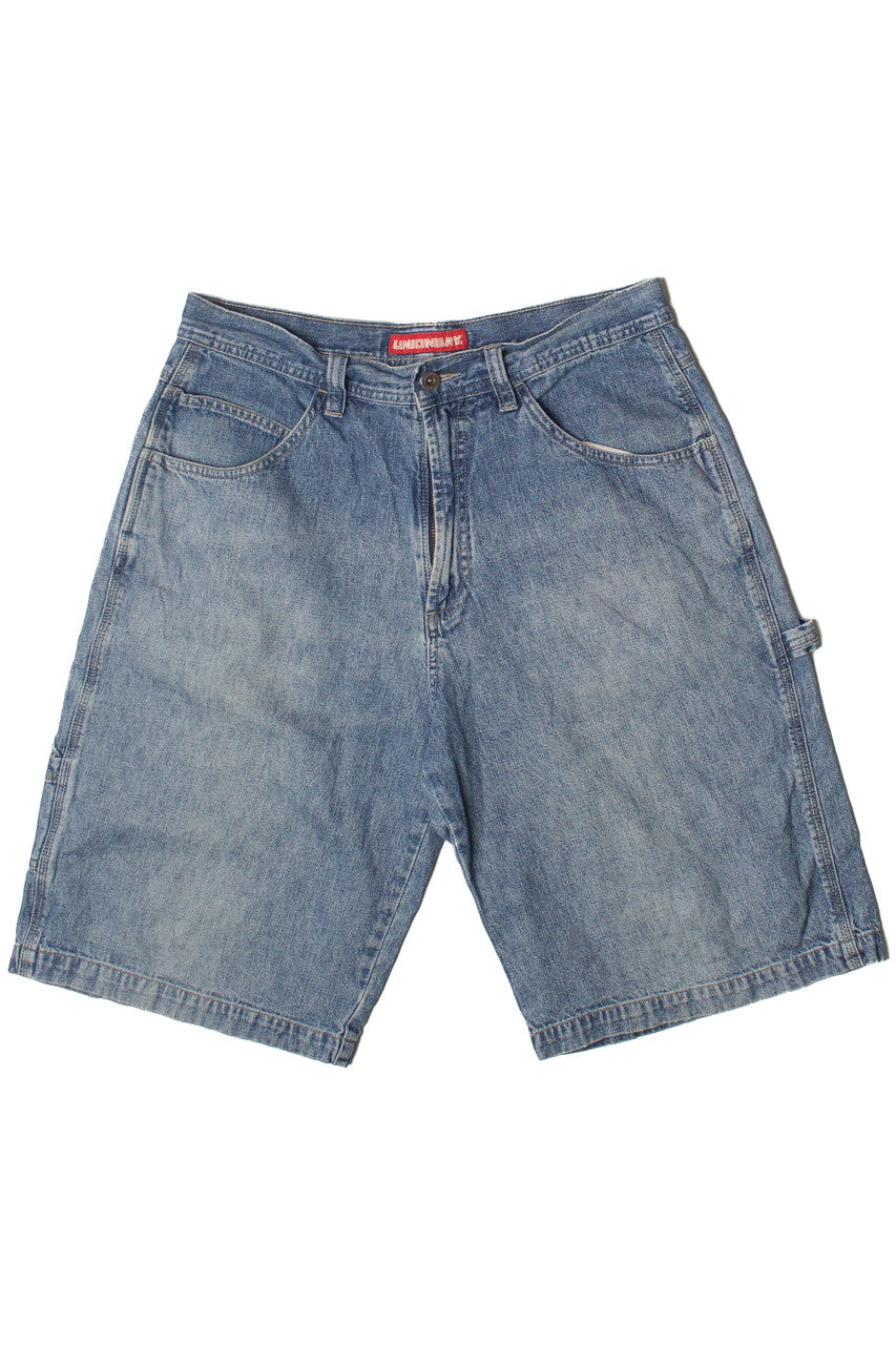 Vintage Union Bay Medium Wash Denim Carpenter Shorts (1990s)