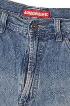Vintage Union Bay Medium Wash Denim Carpenter Shorts (1990s)