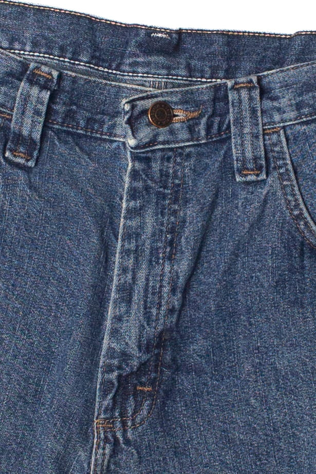Medium Dark Wash Denim Wrangler Carpenter Shorts