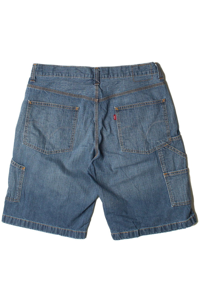 Medium Wash Denim Levi's Carpenter Shorts