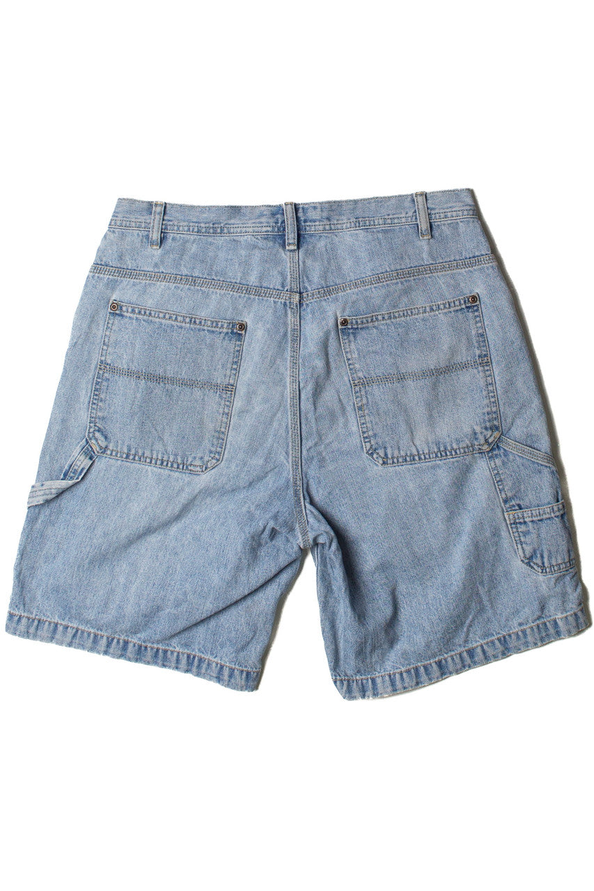 Vintage Light Wash Denim Cherokee Carpenter Shorts