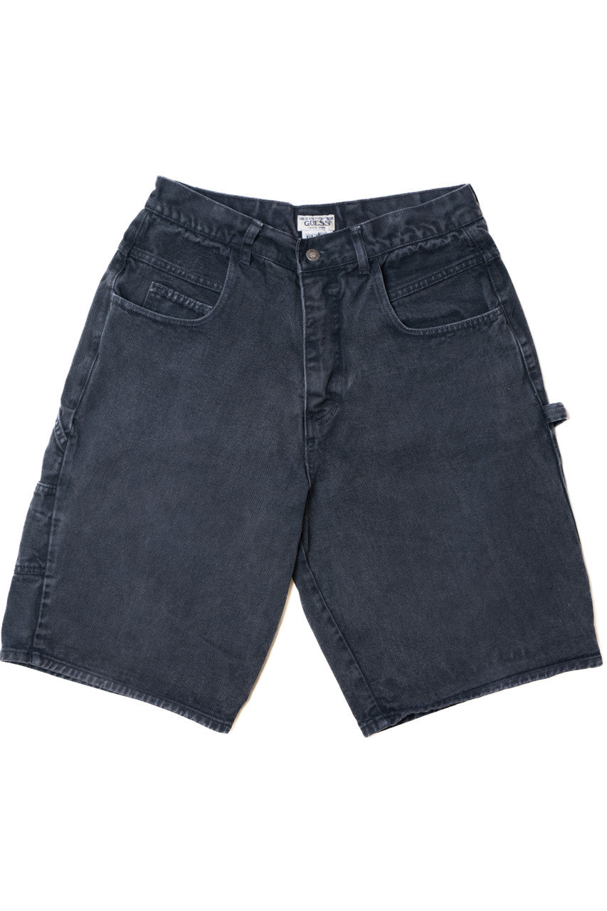 Vintage Guess Black Carpenter Shorts (1990s)