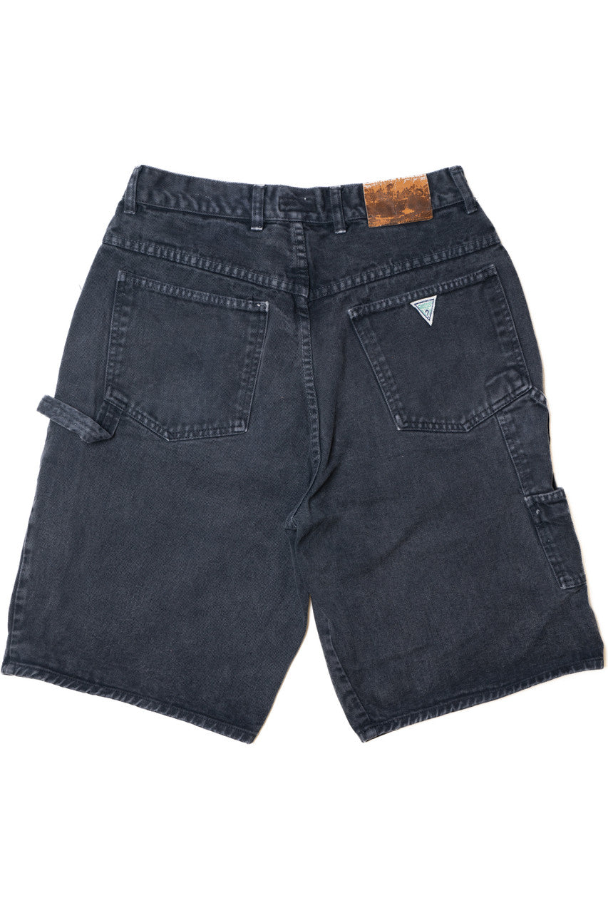 Vintage Guess Black Carpenter Shorts (1990s)