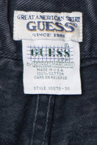 Vintage Guess Black Carpenter Shorts (1990s)