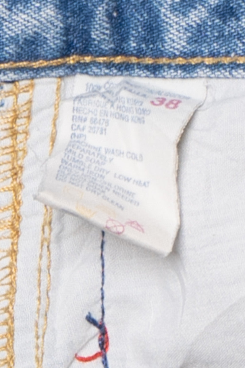 Vintage Y2K Tommy Hilfiger Logomania Shorts