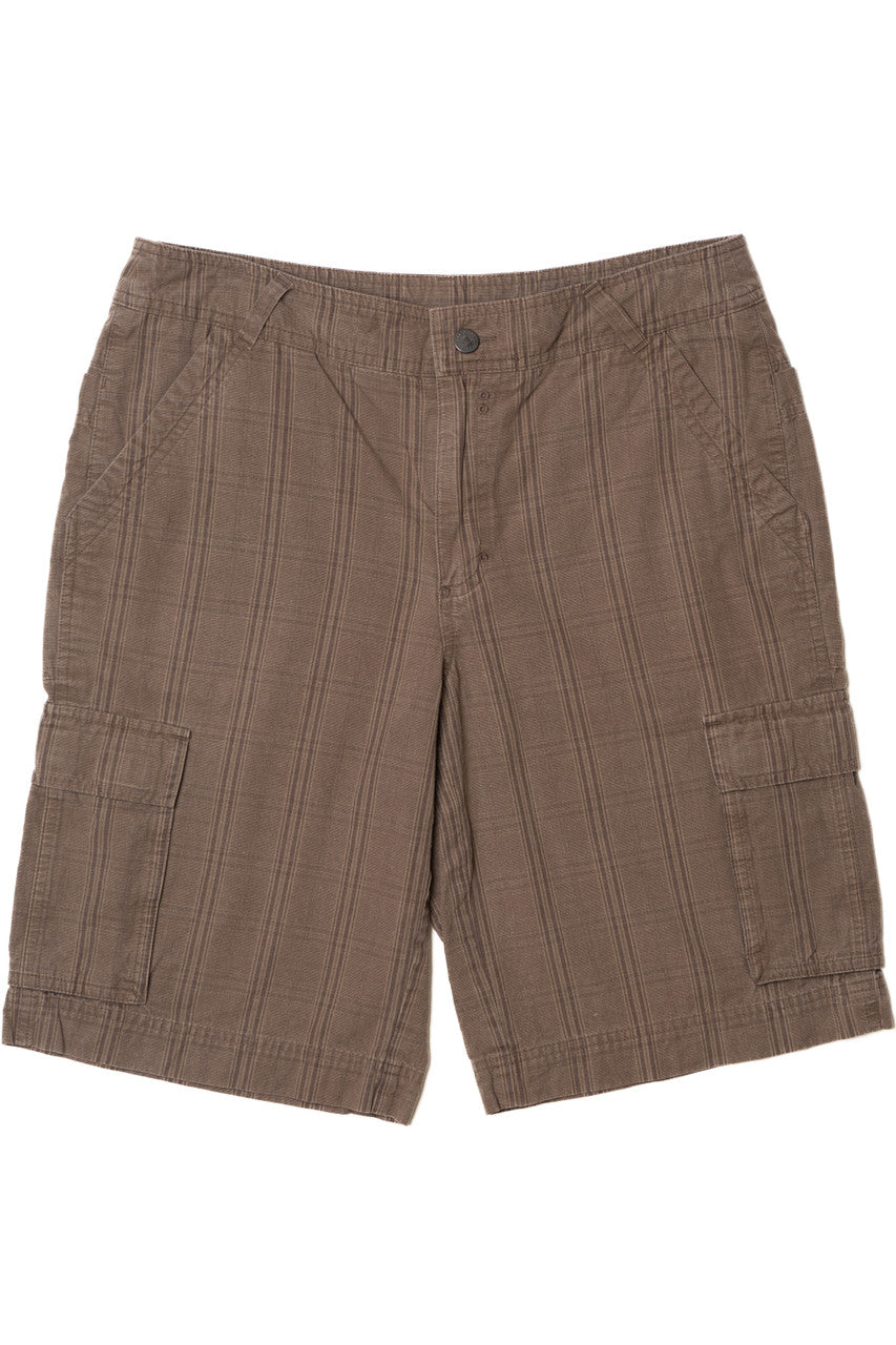 Vintage Patagonia Light Brown Plaid Cargo Shorts