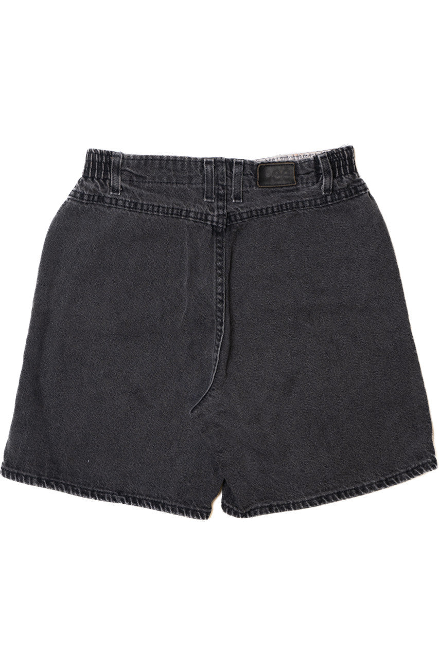 Vintage Lee Faded Black Stretch Waist Shorts