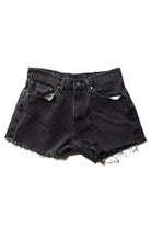 Vintage Black Levi's Cut Off Denim Shorts (sz. 34)