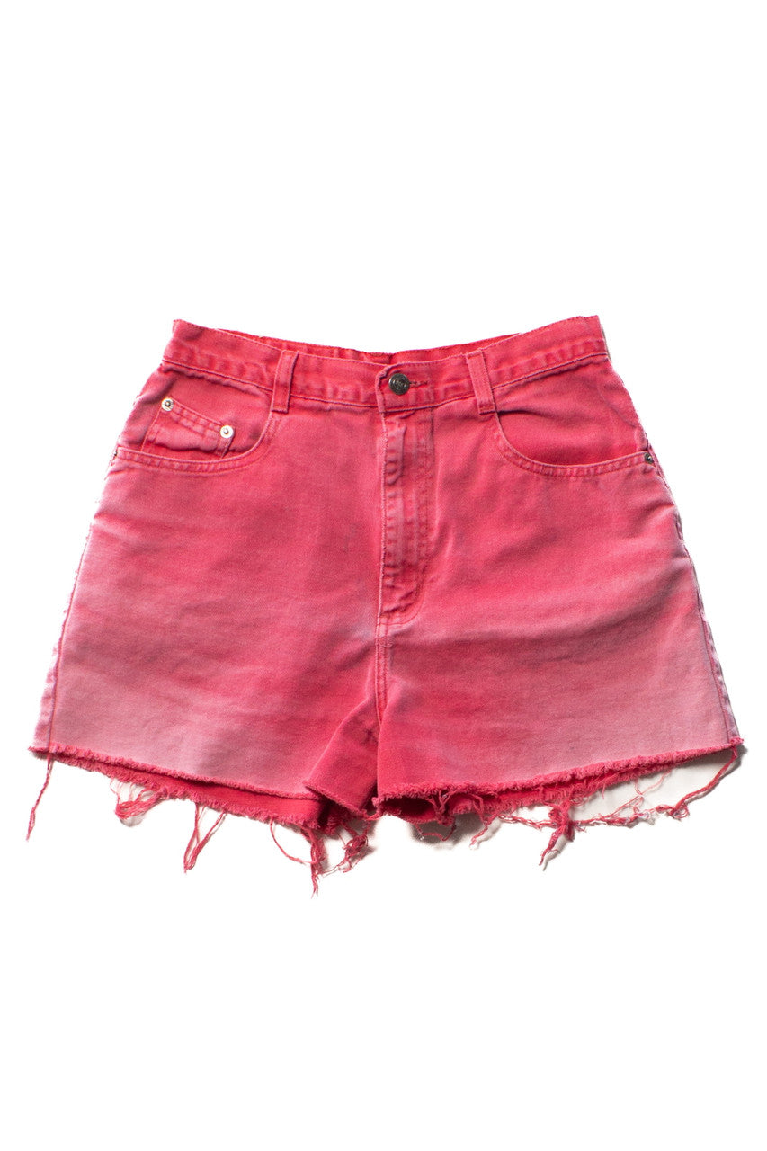 Vintage 955 Pink Cut Off Denim Shorts