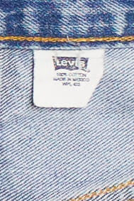 Vintage Levi's 501 Button Fly Cutoff Denim Shorts 1389