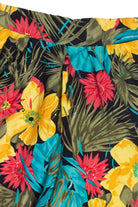 Vintage Floral High Waisted Lightweight Jaclyn Smith Shorts