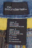 Vintage Corduroy Patchwork No Boundaries Cut Off Shorts