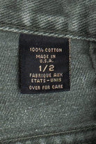 Vintage Express Olive Denim Cutoff Shorts