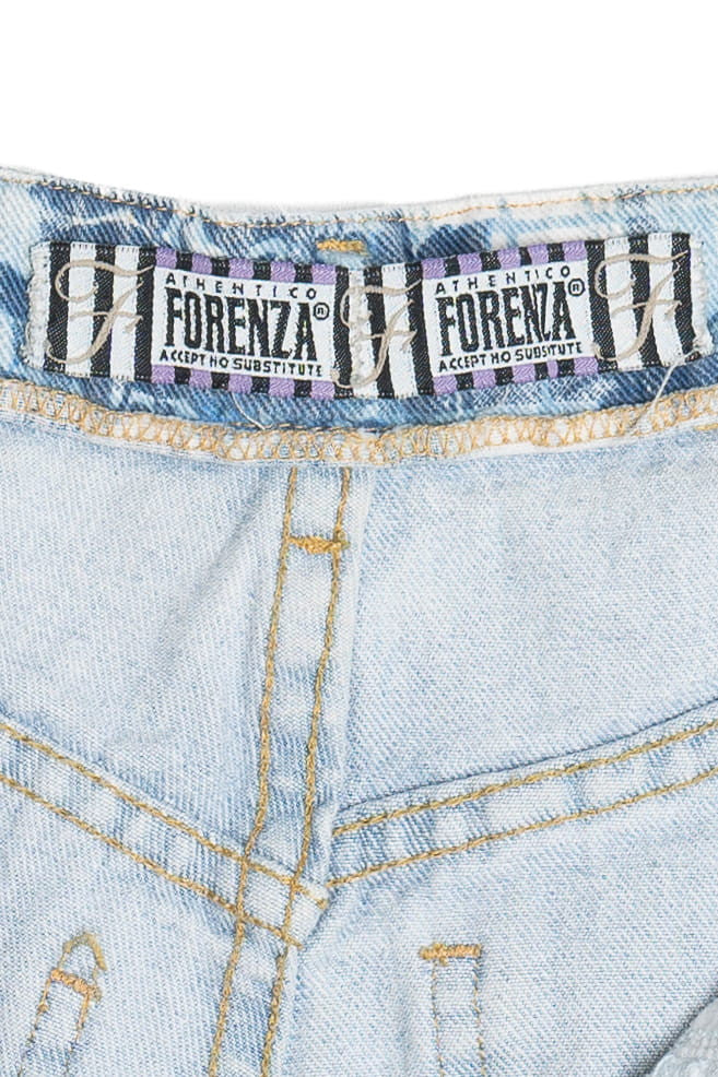 Vintage Forenza Patchwork Double Pocket Denim Cutoff Shorts