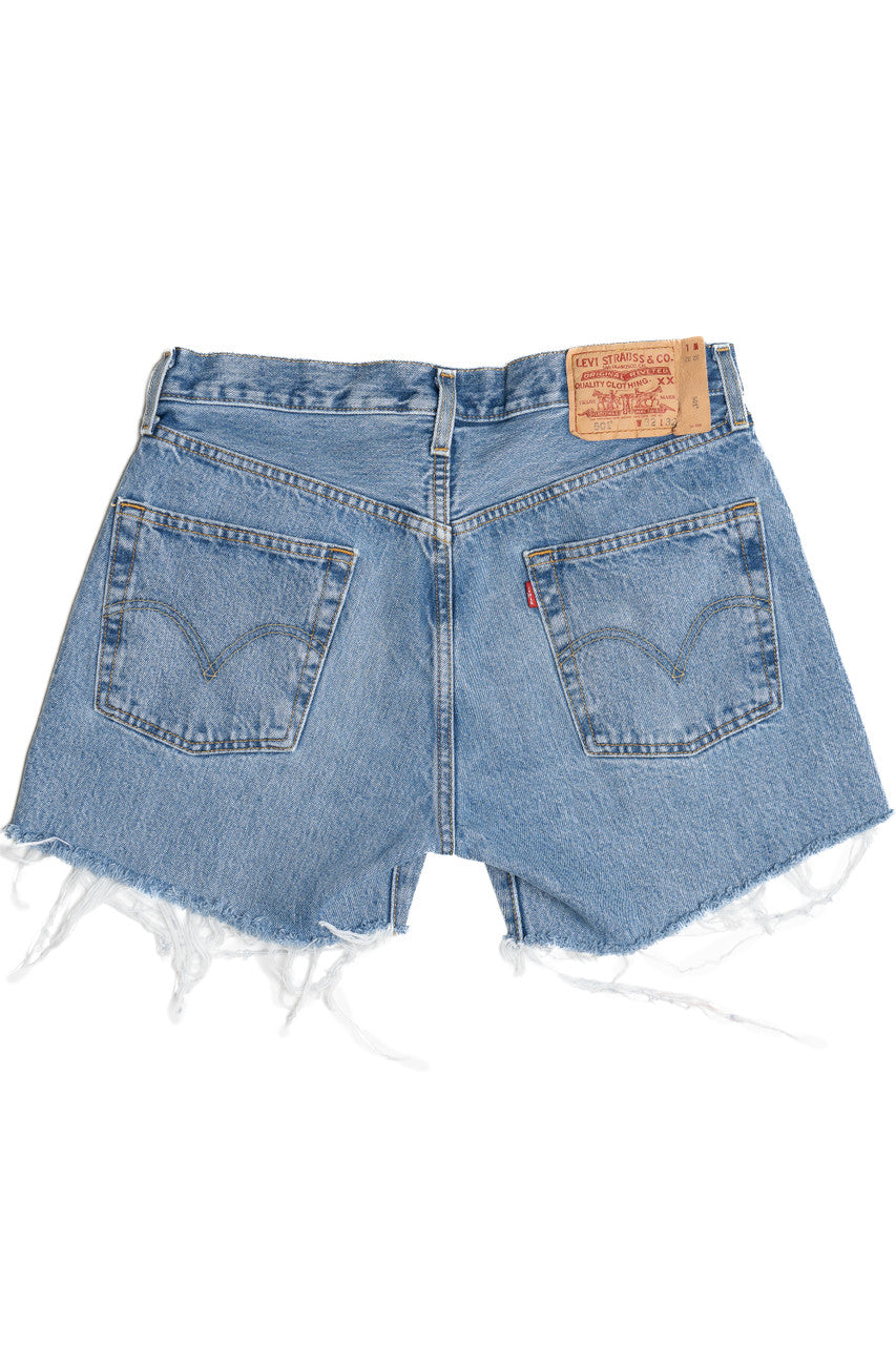 Vintage Levi's 501 Button Fly Denim Cutoff Shorts