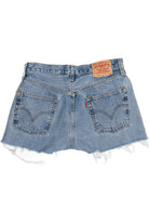 Vintage Levi's 501 Button Fly Denim Cutoff Shorts 1412