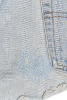 Vintage Studded Distressed Levi's 501 Cut Off Denim Shorts (1990s)